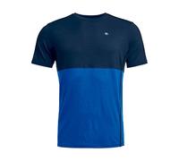 Ortovox - 185 Rock'N'Wool Short Sleeve - Sous-vêtement mérinos homme Deep Ocean - XXL