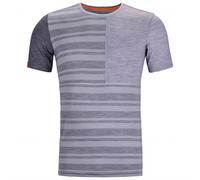 Ortovox - 185 Rock'N'Wool Short Sleeve - Sous-vêtement mérinos - M - grey blend