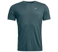 Ortovox - 185 Rock'N'Wool Short Sleeve - Sous-vêtement mérinos - XL - dark arctic grey