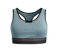 Ortovox - 185 Rock'N'Wool Sport Top - Brassière laine mérinos Icy Shore - XS