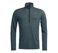 Ortovox - 185 Rock'N'Wool Zip Neck - Maillot thermique laine mérinos homme Dark Arctic Grey - S