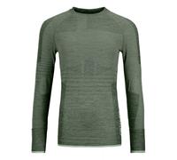 Ortovox - Sous-vêtement en laine de mérinos - 230 Competition Long Sleeve W Arctic Grey pour Femme en Laine - Taille S - Vert Vert S