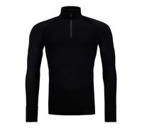 Truc fonctionnel homme ORTOVOX 230 Competition Zip Neck Noir corbeau L