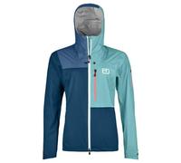 ORTOVOX 3L ORTLER JACKET W, 70616, petrol blue, L