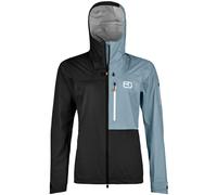 ORTOVOX 3l Ortler Jacket W - Femme - Bleu / Noir - taille XS- modèle 2025