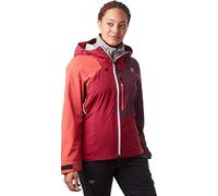 ORTOVOX 3L Ortler Jacket W Veste Femme, Rouge (Dark Blood), L