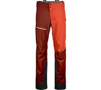ORTOVOX 3L Ortler Pants M Pantalon Homme, Argile et Orange, M