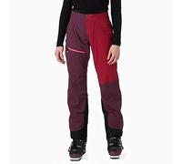 ORTOVOX 3L Ortler Pants W Pantalon Femme, Bordeaux Foncé, S