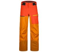 Ortovox 3L Ravine Shell Hommes Pantalon de ski XL Orange