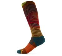 Ortovox - Chaussettes en laine de mérinos - All Mountain Long Socks M Clay Orange pour Homme en Laine - Taille 39-41 Orange 39-41