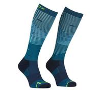 Ortovox - All Mountain Long Socks - Chaussettes en laine mérinos homme Petrol Blue - 39 - 41