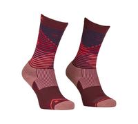 Ortovox - All Mountain Mid Socks - Chaussettes en laine mérinos femme Winetasting - 39 - 41