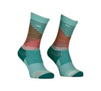 ORTOVOX ALL MOUNTAIN MID SOCKS W - Chaussettes chaudes en mélange de laine mérinos avec un grand confort technique - BLEU - FEMME - 39-41