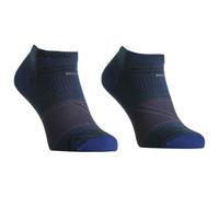 Ortovox - Alpine Light Low Socks - Chaussettes en laine mérinos homme Blue Nunatak - 45 - 47