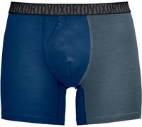 Ortovox - Boxer respirant en laine de mérinos - 150 Essential Boxer Briefs M Deep Ocean pour Homme en Laine - Taille XL - Bleu Bleu XL