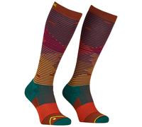 Ortovox - Chaussettes en laine de mérinos - All Mountain Long Socks M Clay Orange pour Homme en Laine - Taille 45-47 Orange 45-47