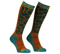 Chaussettes ski de randonnÃ©e ORTOVOX SKI TOUR COMP LONG SOCKS M (dark pacific) Homme 39-41