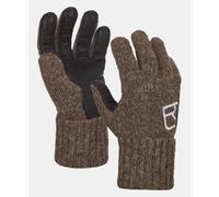 Ortovox - Classic Wool Glove Leather - Gants laine mérinos Black Sheep - M