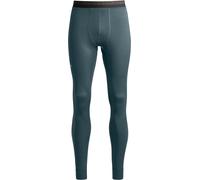Ortovox - Collant en laine de mérinos - 185 Rock'N'Wool Long Pants M Dark Arctic Grey pour Homme en Laine - Taille M - Bleu Bleu M