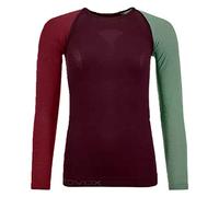 Ortovox Femme 120 Comp Light Long Sleeve W Tricot, Bordeaux Foncé, XL EU
