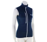Ortovox Fleece Grid Vest Femmes Gilet Outdoor XS Bleu foncé