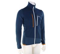 Ortovox Fleece Grid Hommes Veste en laine polaire S Bleu foncé