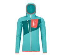 Ortovox Fleece Grid Hoody Femme Bleu - Vêtements polaires outdoor femmes S