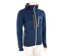 Ortovox Fleece Grid Hoody Hommes Veste en laine polaire XXL Bleu foncé