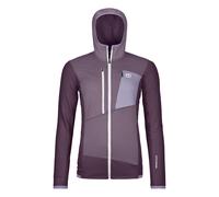 Ortovox - Fleece Grid Hoody - Polaire en laine mérinos femme Dark Wild Berry - L