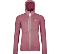 Ortovox - Fleece Grid Hoody - Polaire en laine mérinos femme Dusk Rose - S