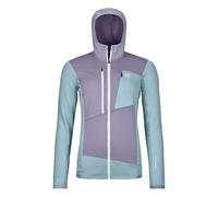 Polaire ORTOVOX FLEECE GRID HOODY W (glacier grey) Femme S