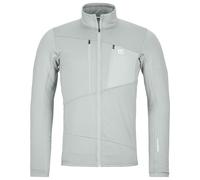 Ortovox - Fleece Grid Jacket - Polaire en laine mérinos homme Grey Ice - XXL