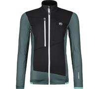 ORTOVOX FLEECE GRID JACKET W, 87205, dark arctic grey, M