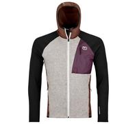Ortovox - Fleece Grid Plus Classic Knit Hoody - Veste polaire - S - dark chestnut