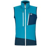 ORTOVOX FLEECE GRID VEST M, 87216, mountain blue, S