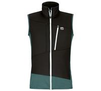 Ortovox Fleece Grid Vest Hommes Gilet Outdoor S Gris