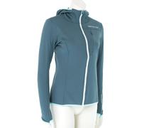 ORTOVOX Fleece Light Grid Hooded Jkt W - Femme - Gris - taille S- modèle 2025