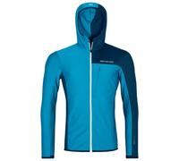 Ortovox - Fleece Light Grid Hooded Jacket - Veste polaire - M - mountain blue