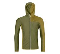 Ortovox Fleece Light Grid Hooded Hommes Pulls L Vert foncé olive
