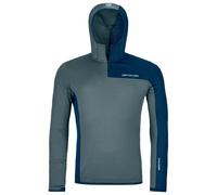 Ortovox - Fleece Light Grid ZN Hoody - Pull polaire - S - dark arctic grey