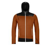 Ortovox - Fleece Light Hoody - Polaire en laine mérinos homme Bristle Brown - S