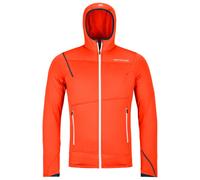 Veste polaire ORTOVOX FLEECE LIGHT HOODY M (hot orange) homme L