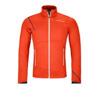 Polaire ORTOVOX FLEECE LIGHT JACKET M (hot orange) Homme XL