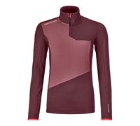 Ortovox - Fleece Light Zip Neck - Polaire femme Winetasting - S