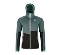 ORTOVOX Fleece Rib Hoody W Dark Arctic Grey 40 Femme