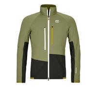 Ortovox Fleece Rib Hommes Veste en laine polaire M Vert foncé olive