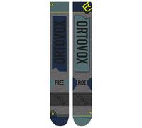 Ortovox - Free Ride Long Socks - Chaussettes de ski - EU 42-44 - arctic grey