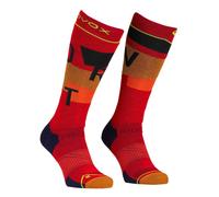 Ortovox - Freeride Long Socks Cozy - Chaussettes de ski - EU 45-47 - cengia rossa
