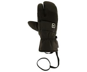 Ortovox - Full Leather 3 Finger Glove - Gants - M - black raven