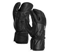 Ortovox - Full Leather 3 Finger Glove - Moufles homme Black Raven - M